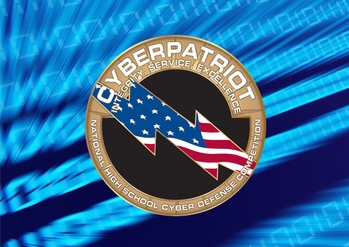 CyberPatriot National High School Cyber Defense Competition medallion
